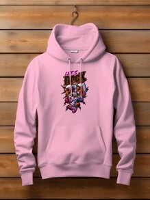 Men Sweatshirts - Màu Hồng baby - Xem 1