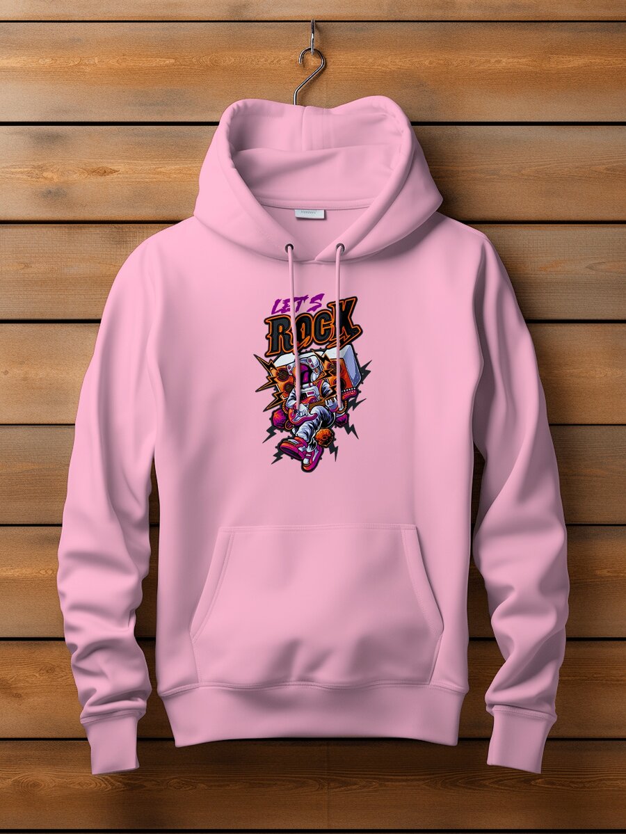 Men Sweatshirts - Màu Hồng baby - Xem 1