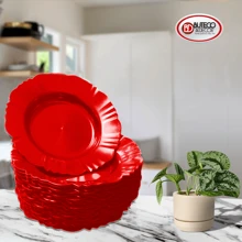 Plates - สีแดง - ดู 1