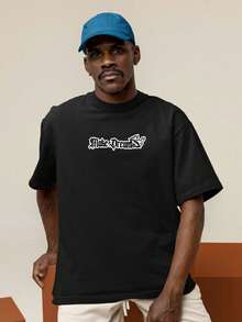 Men T-Shirts - 藏蓝色 - 查看 2