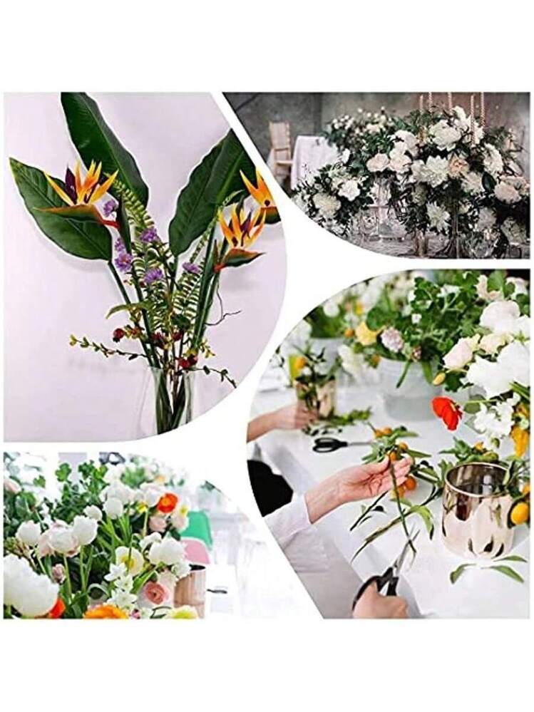 Bouquet Di Fiori Artificiali Di Ciliegio Bianco – 3 Mazzi In Seta, 45 Cm, 20 Teste Ciascuno, Per Decorazioni Matrimonio E Casa