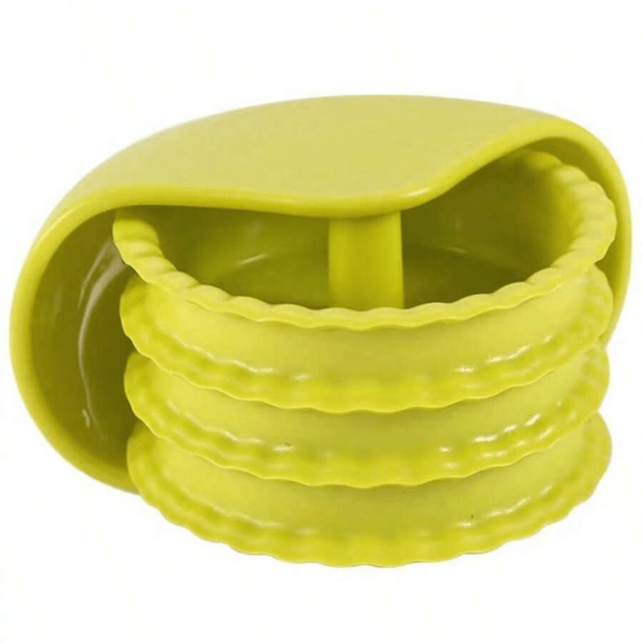 1pc New Arrival Kitchen Pastry Cutter, Round Shape Dough Roller With