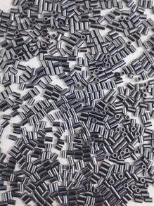 800顆/20克 3.8mm*2.5mm玻璃管珠子，適用於自製手鍊，珠寶首飾製作 - 3.8*2.5mm管珠 - 查看 6