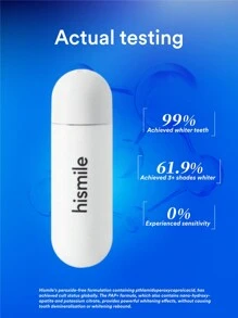Hismile LED Teeth Whitening Gel Refill,6 X 4.2ml Gel Ampoule - White - View 3