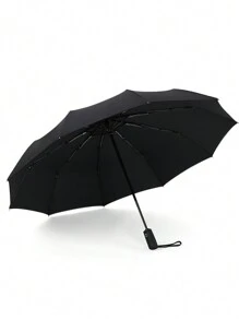 1pc Windproof Inverted Double Layer 10 Ribs Umbrella Boy Valentine Heart Valentine Summer Cooling,Beach,Travel