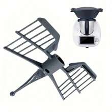 1入蝴蝶攪拌棒刮刀,適用於thermomix Tm31 Tm5 Tm6天然果汁機,廚房機器工具更換配件,可重複使用的刮刀 - 灰色 - 查看 6