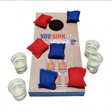 Sandbag Game Throwing Sports Game Throwing Sandbag Board Toys Simple And Portable Drinking Props Party Game Entertainment,Pool Toys Suitable For Pool Games,Pool Party - Multicolor - View 1