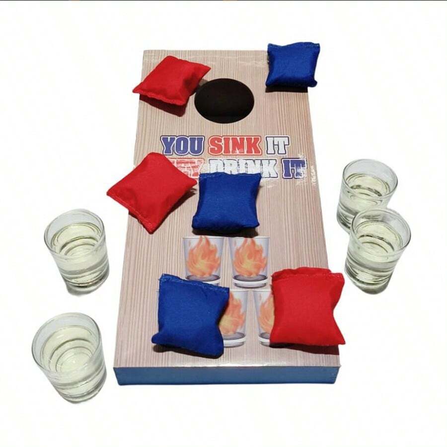 Sandbag Game Throwing Sports Game Throwing Sandbag Board Toys Simple And Portable Drinking Props Party Game Entertainment,Pool Toys Suitable For Pool Games,Pool Party - Multicolor - View 1