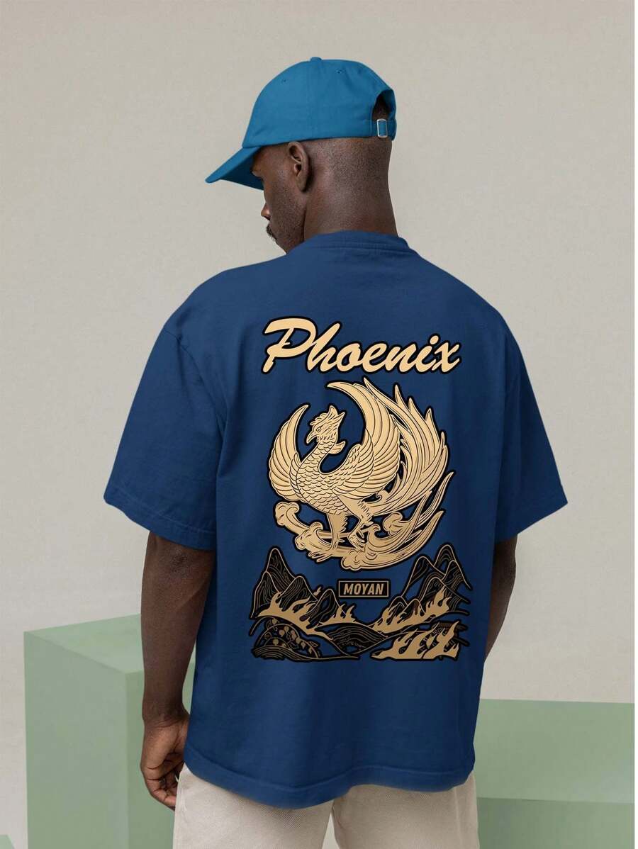 Men T-Shirts - Màu xanh hải quân - Xem 1