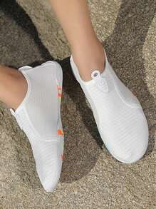 Outdoor Youth Water Shoes For Boys, Quick-Drying Soft Sandals For Summer Beach, Wading And Canyoning - White - View 7