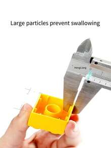 Conjunto De Bloques De Construcción Sueltos Y Figuras De Animales Grandes (70 ~ 75 Piezas, Color Mixto) - Multicolor - Ver 3