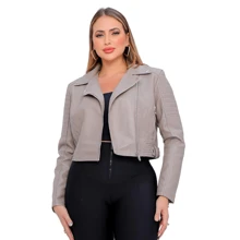 Women Jackets - Màu be - Xem 3