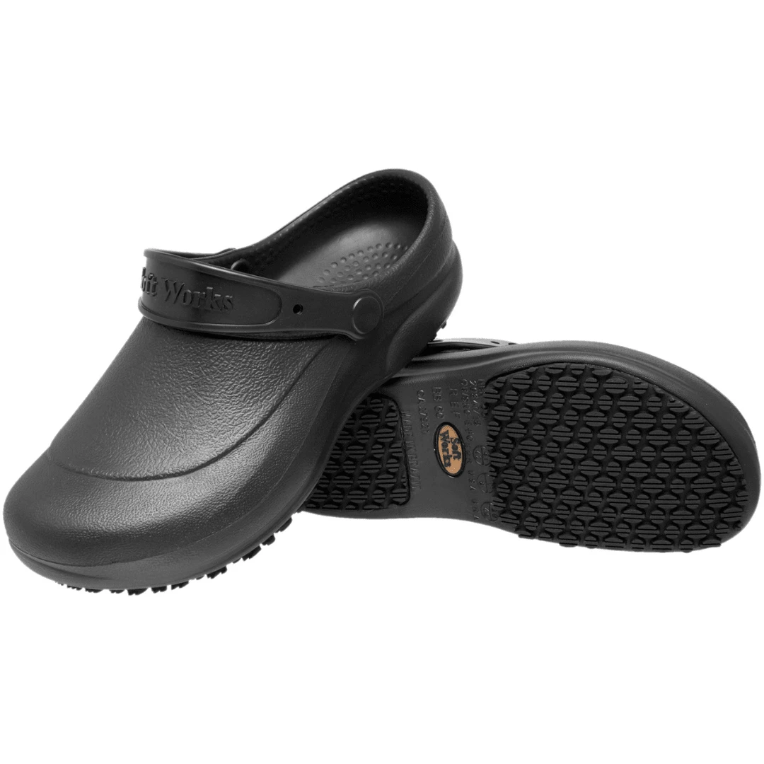 Women Work & Safety Shoes - 黑色 - 查看 1