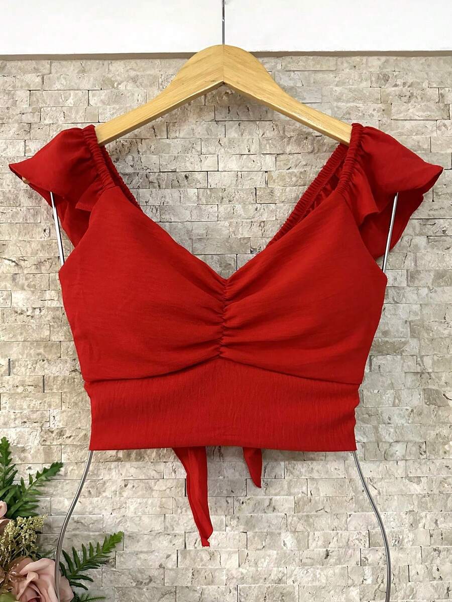 olinka modas Women Tops - Red - View 1