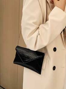 女士时尚简约百搭单肩斜挎包