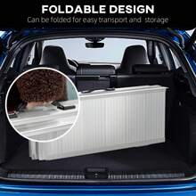 HOMCOM Folding Aluminum Wheelchair Ramp Portable Assist Suitcase Access Aid Disabled 6ft - one-size - View 7