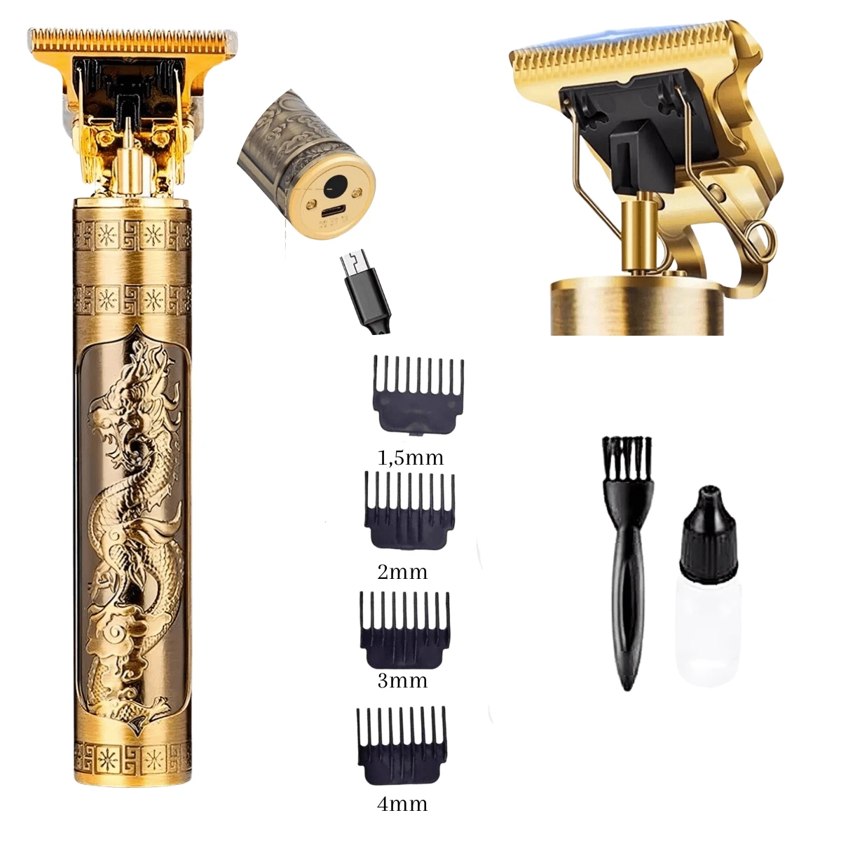 Hair Clippers - 金色 - 查看 1