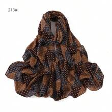1 Miếng Của phụ nữ Mới Đúng mốt Thoáng đãng Khăn quàng cổ Với Kích thước lớn ( 175*70cm ) , Văn học & Phong cách Vintage Đầy màu sắc Hoa & Thiết kế ngọc trai , Gầy , Thoáng khí Và Mềm mại Chiffon Chất vải , Kem chống nắng Khăn đi biển , Phong cách Bohemian Đúng mốt Dây buộc tóc , Đồ trang trí Khăn quàng cổ Và Khăn choàng Đối với Giải trí , Ngày đêm , Ngoài trời , Du lịch Và Qủa tặng Đối với 2024 - Nhiều màu - Xem 24