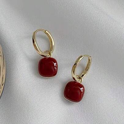 1 đôi Pháp Vintage Phong cách Đúng mốt Thanh lịch Cá nhân hóa Mặc hàng ngày Hoa tai Đối với phụ nữ