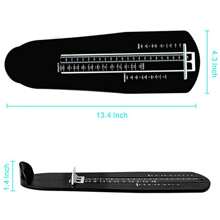 1Pc Professional Foot Measurement Device US Standard Shoe Sizer Shoe Measuring Device Ruler Sizer For Kids And Adults - A Blue B Black - View 9