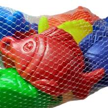 juguete costal con 12 peces 13cm de plastico para jugar el juego de carnaval pesca feria - Multicolor - Ver 4