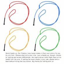 Cowboy Loop Lasso, Cowboy Cowgirl Ropes, Magic Ropes, Pre-Tied Ropes, Cowgirl And Cowboy Accessories, Ropes, Halloween Cowgirl And Cowboy Costumes, Stage Props Ropes, Rope Clothing, Red Ropes, Blue Ropes, Upgraded Version - Multicolor - View 9