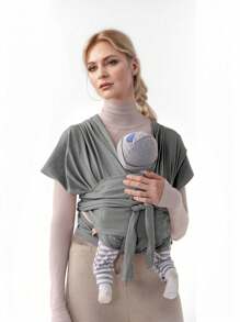 Túi địu Em bé , Đa chức năng Nguyên bản Em bé Ba lô , Ánh sáng Và Rảnh tay Em bé Móc , Thích hợp Đối với Trẻ sơ sinh ( Con trai Hoặc Cô gái ) Sự cân Không hơn 50 Pounds , Dễ Đến Mặc , Có thể điều chỉnh - Xám - Xem 5
