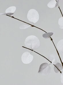 1pc Artificial Plants Eucalyptus Stems Eucalyptus Leaf Spray Faux Eucalyptus Branches Greenery Stems Silk Plastic Plants Floral For Vase Home Party Wedding Decoration, Valentine Day, Gift Gifts Birthday Graduation