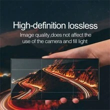 1 Máy Tính Long Lanh Full Kính Bảo Vệ Ống Kính Máy Ảnh Tương Thích Với Samsung S22 S22ultra S23 S24 S23Ultra - Bạc - Xem 7