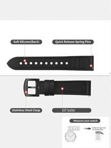 1 件复古风格黑色皮革 + 硅胶混合表带，柔软防汗，20 毫米/22 毫米兼容 Galaxy Watch 7/6/5/4/3 Pro 40 毫米/42 毫米/44 毫米/46 毫米、Active 2、Watch GT/GT2 Pro/GT3/GT4 替换表带