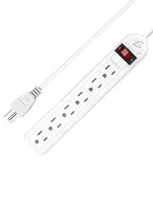 Ele-Gate Multi-Contact 6-Port Expansion Plug Adapter – Versatile Connection For Your Devices - Multicolor - View 3