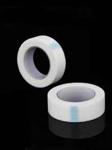 2 Rouleaux De Ruban En Papier Respirant Non-tissé Pour Les Cils, Extension De Cils, Patch De Faux Cils Pour Yeux, Autocollant De Paupière, Accessoires D'outils De Maquillage