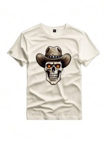 Men T-Shirts - 米色 - 查看 1
