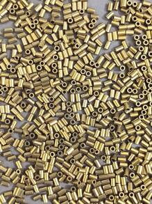 800顆/20克 3.8mm*2.5mm玻璃管珠子，適用於自製手鍊，珠寶首飾製作 - 3.8*2.5mm管珠 - 查看 7