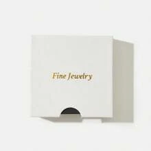 ANU JEWEL 0.5ct/1ct/2ct 莫桑石耳钉，适合送礼 - 白色 - 查看 12