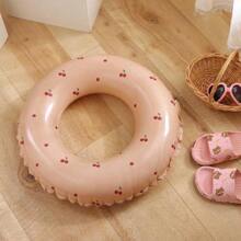 1pc Inflatable Cherry Shape Pvc Floating Swimming Ring For Pool Beach - Cherry - View 4