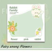 1 Miếng Hoa loa kèn Con thỏ Nàng tiên Tự nhiên & Phong cách tối giản Ghi chú dính Sách , Dành cho Cô gái & Sinh viên Bàn Có thể Và - Nhiều màu - Xem 5