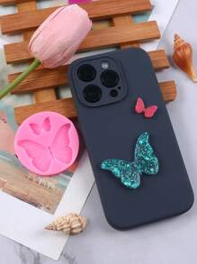 Butterfly Silicone Molds, 1pc Mini Butterfly Fondant Cake Baking Mold For Chocolate Candy Cupcake Cake Topper Decoration Desserts Polymer Clay DIY Sugar Crafts