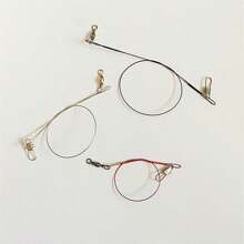 Conjunto De 20 Linhas De Pesca De Aço Extraordinariamente Duráveis E Fortes: Tecnologia Anti-mordida Com Núcleo Fácil De Anexar Giratória E De Leash - Qualidade Confiável Para O Pescador Avid., Padrão Aleatório, Cor Aleatória, Embalagem Aleatória E Partes Enviadas Aleatoriamente. Devido À Medição Manual, Há Um Pequeno Erro. Novos E Antigos Estilos São Enviados Aleatoriamente.