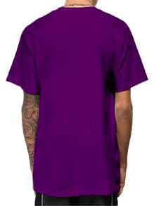 Trace Black Men T-Shirts - Màu tím - Xem 2