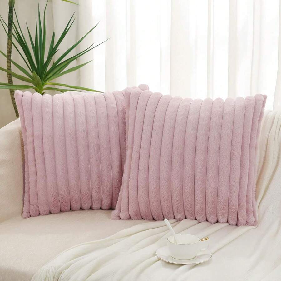 Cushion Cover - Màu hồng gỉ - Xem 1