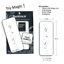 1 Kit Revolutionary Technology Tattoos, Semi-Permanent Tattoos, Stars, Solar System, Temporary Tattoos, Fake Tattoos, Water-Resistant, Authentic Tattoo Look, Plant-Based, Tattoo, C023 - Black - View 4