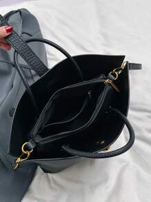 Vintage Style Small Handheld Basket Bag For Women, New Spring/Summer Fashionable Rare Design Bucket Bag, Shoulder And Crossbody Bag