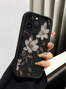 Eye-Protecting, Thickened, White Plum Blossom, Anti-Fall Phone Case, Compatible With Iphone P15proma Samsung A52/A13/A14/S22ultra/S23/S23ultra/A12/A32/A52/A72/A51/A21s/A13/A14/A33/A53/S20fe/Redmi Note 11/Note 12/9a/9c/Polo X3nfc/Redmi 10/Redmi 9/12c/Redmi 10c & More. New Women's Iphone 14promax Anti-Fall P13/P12mini Transparent Xs/Xr Cartoon P11/7plus Creamy Stripe 8p/78es2 Soft Shell 6s Protective Case - Multicolor - View 3