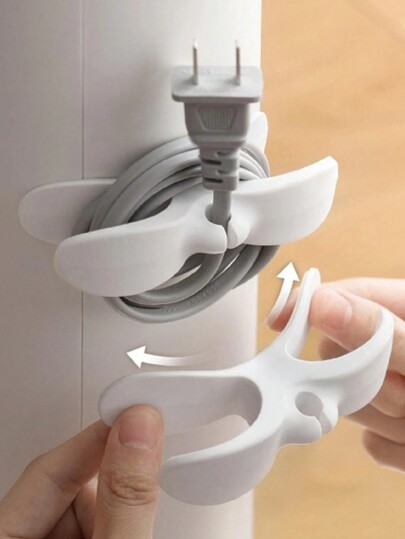 3 Peças Organizador De Cabos De Pequenos Eletrodomésticos De Cozinha De Cor Sólida