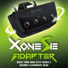 Brook Xbox One SE Adapter Type C For Xbox Elite Series 2 Wireless Controllers And Xbox Series X/S Controllers On PS5 Xbox Series X/S Switch PS4 Xbox PC(XID) Motion Control Turbo Remap Audio Function