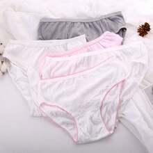 7pcs Disposable Panties, Minimalist Portable Disposable Underwear For Travel - Multicolor - View 5
