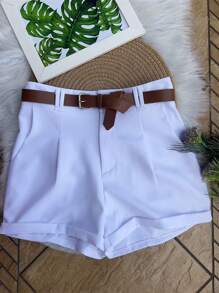 Women Shorts - Đen và trắng - Xem 1