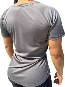 Women T-Shirts - 灰色 - 查看 2