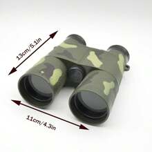 635迷彩望遠鏡,戶外雙筒望遠鏡,生日禮物,戶外探險 - 軍綠色 - 查看 2